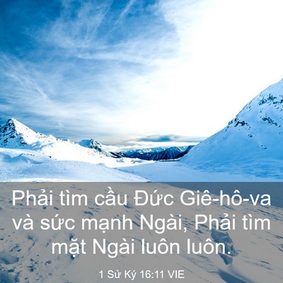 Picture 03 - 1 Sử Ký 16:11 VIE - Phải tìm cầu Đức Giê-hô-va và sức - Bible Verse Picture