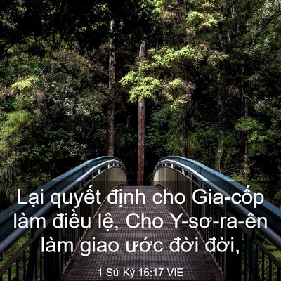 Picture 03 - 1 Sử Ký 16:17 VIE - Lại quyết định cho Gia-cốp làm điều - Bible Verse Picture