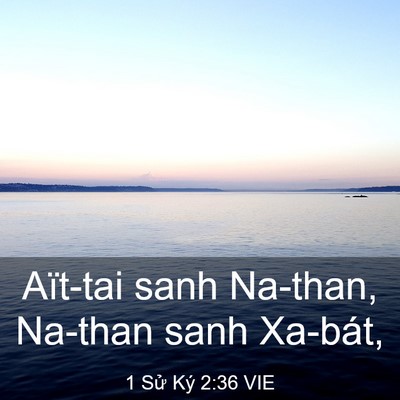 Picture 03 - 1 Sử Ký 2:36 VIE - Aït-tai sanh Na-than, Na-than sanh - Bible Verse Picture