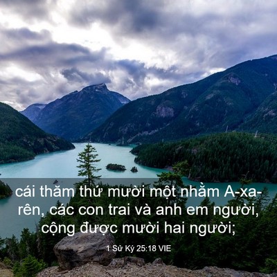 Picture 03 - 1 Sử Ký 25:18 VIE - cái thăm thứ mười một nhằm A-xa-rên, - Bible Verse Picture