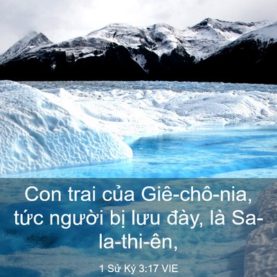 Picture 03 - 1 Sử Ký 3:17 VIE - Con trai của Giê-chô-nia, tức người bị - Bible Verse Picture