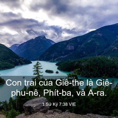 Picture 03 - 1 Sử Ký 7:38 VIE - Con trai của Giê-the là Giê-phu-nê, - Bible Verse Picture