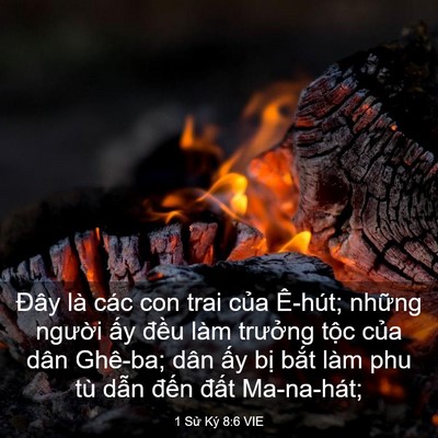 Picture 03 - 1 Sử Ký 8:6 VIE - Đây là các con trai của Ê-hút; những - Bible Verse Picture