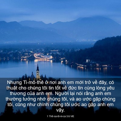 Picture 03 - 1 Thê-sa-lô-ni-ca 3:6 VIE - Nhưng Ti-mô-thê ở nơi anh em mới trở - Bible Verse Picture