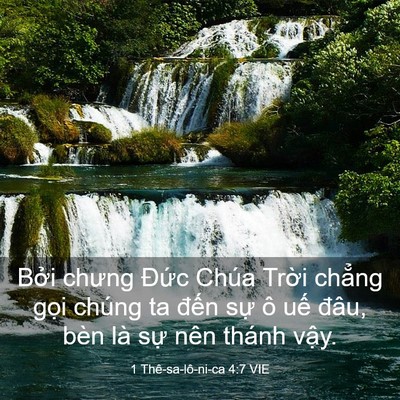 Picture 03 - 1 Thê-sa-lô-ni-ca 4:7 VIE - Bởi chưng Đức Chúa Trời chẳng gọi - Bible Verse Picture