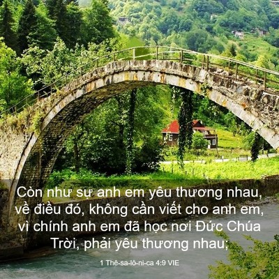 Picture 03 - 1 Thê-sa-lô-ni-ca 4:9 VIE - Còn như sự anh em yêu thương nhau, về - Bible Verse Picture