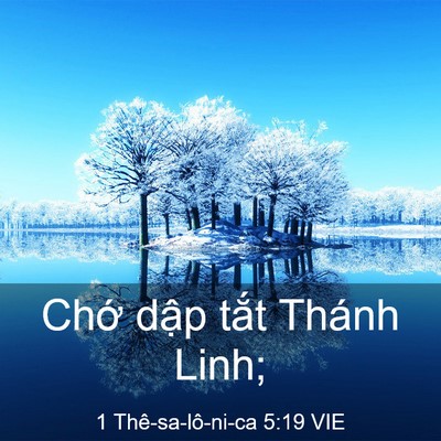 Picture 03 - 1 Thê-sa-lô-ni-ca 5:19 VIE - Chớ dập tắt Thánh - Bible Verse Picture