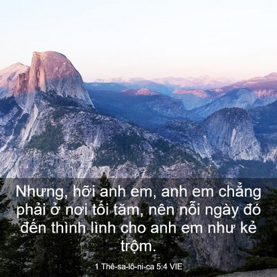 Picture 03 - 1 Thê-sa-lô-ni-ca 5:4 VIE - Nhưng, hỡi anh em, anh em chẳng phải ở - Bible Verse Picture