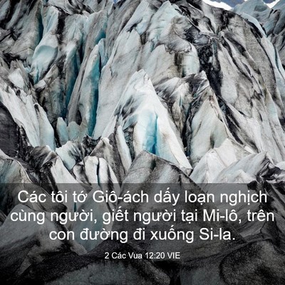 Picture 03 - 2 Các Vua 12:20 VIE - Các tôi tớ Giô-ách dấy loạn nghịch - Bible Verse Picture