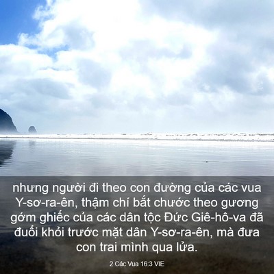 Picture 03 - 2 Các Vua 16:3 VIE - nhưng người đi theo con đường của các - Bible Verse Picture