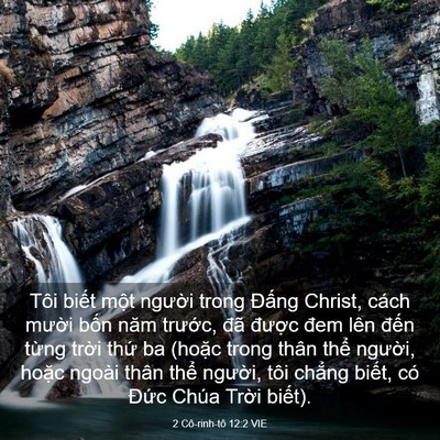 Picture 03 - 2 Cô-rinh-tô 12:2 VIE - Tôi biết một người trong Đấng Christ, - Bible Verse Picture