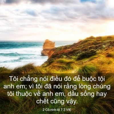 Picture 03 - 2 Cô-rinh-tô 7:3 VIE - Tôi chẳng nói điều đó để buộc tội - Bible Verse Picture