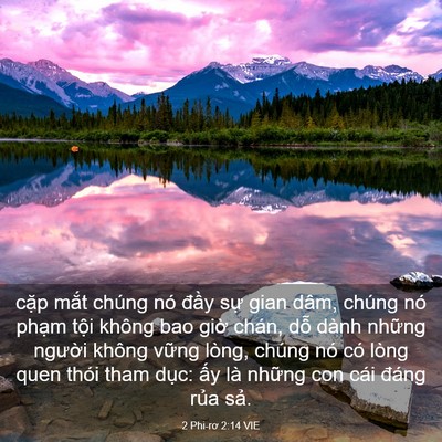 Picture 03 - 2 Phi-rơ 2:14 VIE - cặp mắt chúng nó đầy sự gian dâm, - Bible Verse Picture