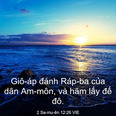Picture 03 - 2 Sa-mu-ên 12:26 VIE - Giô-áp đánh Ráp-ba của dân Am-môn, và - Bible Verse Picture