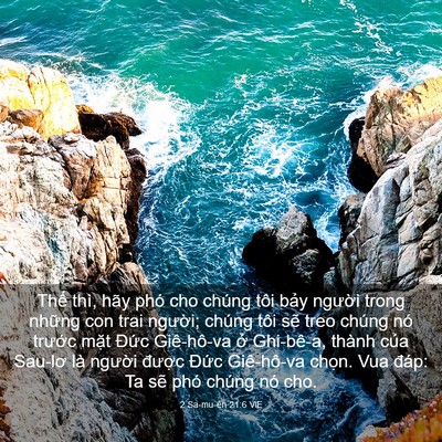 Picture 03 - 2 Sa-mu-ên 21:6 VIE - Thế thì, hãy phó cho chúng tôi bảy - Bible Verse Picture