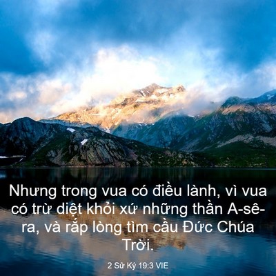 Picture 03 - 2 Sử Ký 19:3 VIE - Nhưng trong vua có điều lành, vì vua có - Bible Verse Picture