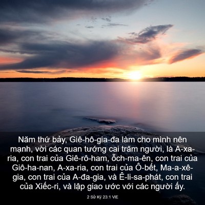 Picture 03 - 2 Sử Ký 23:1 VIE - Năm thứ bảy, Giê-hô-gia-đa làm cho mình - Bible Verse Picture