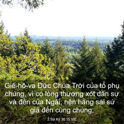 Picture 03 - 2 Sử Ký 36:15 VIE - Giê-hô-va Đức Chúa Trời của tổ phụ - Bible Verse Picture