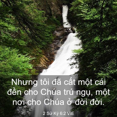 Picture 03 - 2 Sử Ký 6:2 VIE - Nhưng tôi đã cất một cái đền cho - Bible Verse Picture