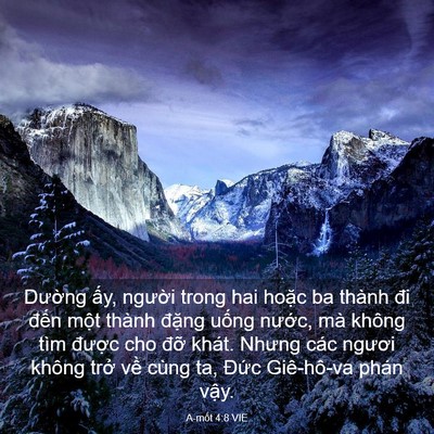 Picture 03 - A-mốt 4:8 VIE - Dường ấy, người trong hai hoặc ba - Bible Verse Picture
