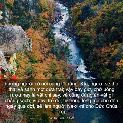 Picture 03 - Các Thủ Lãnh 13:7 VIE - nhưng người có nói cùng tôi rằng: Kìa, - Bible Verse Picture