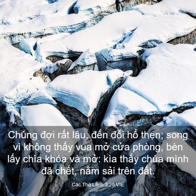 Picture 03 - Các Thủ Lãnh 3:25 VIE - Chúng đợi rất lâu, đến đỗi hổ - Bible Verse Picture