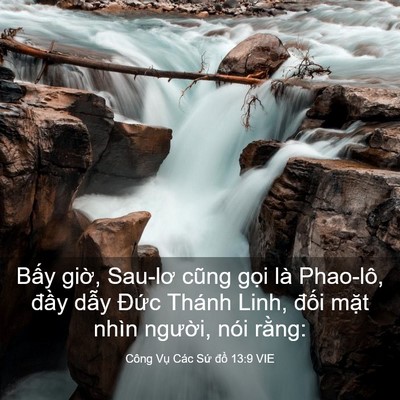 Picture 03 - Công Vụ Các Sứ đồ 13:9 VIE - Bấy giờ, Sau-lơ cũng gọi là Phao-lô, - Bible Verse Picture