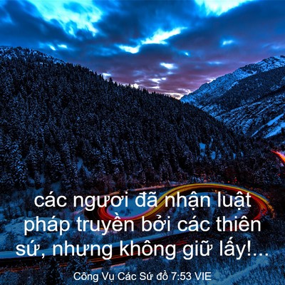 Picture 03 - Công Vụ Các Sứ đồ 7:53 VIE - các ngươi đã nhận luật pháp truyền - Bible Verse Picture