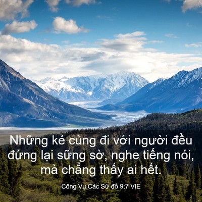 Picture 03 - Công Vụ Các Sứ đồ 9:7 VIE - Những kẻ cùng đi với người đều - Bible Verse Picture