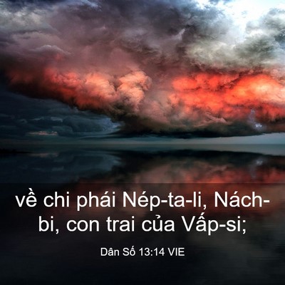 Picture 03 - Dân Số 13:14 VIE - về chi phái Nép-ta-li, Nách-bi, con trai - Bible Verse Picture