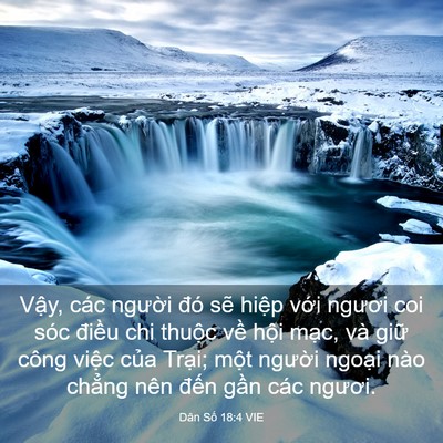 Picture 03 - Dân Số 18:4 VIE - Vậy, các người đó sẽ hiệp với - Bible Verse Picture
