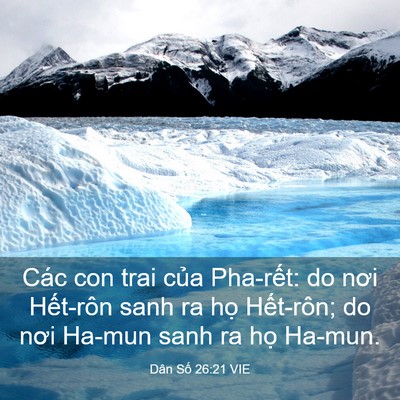 Picture 03 - Dân Số 26:21 VIE - Các con trai của Pha-rết: do nơi Hết-rôn - Bible Verse Picture