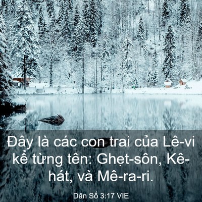 Picture 03 - Dân Số 3:17 VIE - Đây là các con trai của Lê-vi kể từng - Bible Verse Picture