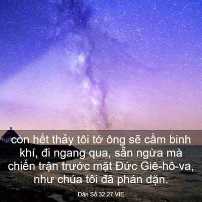 Picture 03 - Dân Số 32:27 VIE - còn hết thảy tôi tớ ông sẽ cầm binh - Bible Verse Picture