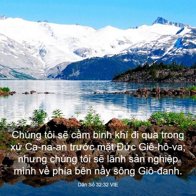Picture 03 - Dân Số 32:32 VIE - Chúng tôi sẽ cầm binh khí đi qua trong - Bible Verse Picture