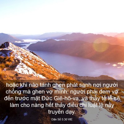 Picture 03 - Dân Số 5:30 VIE - hoặc khi nào tánh ghen phát sanh nơi - Bible Verse Picture