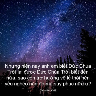 Picture 03 - Ga-la-ti 4:9 VIE - Nhưng hiện nay anh em biết Đức Chúa - Bible Verse Picture