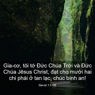 Picture 03 - Gia-cơ 1:1 VIE - Gia-cơ, tôi tớ Đức Chúa Trời và Đức - Bible Verse Picture