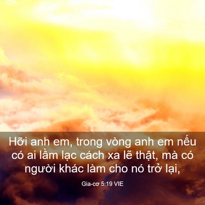 Picture 03 - Gia-cơ 5:19 VIE - Hỡi anh em, trong vòng anh em nếu có ai - Bible Verse Picture