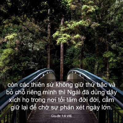 Picture 03 - Giu-đe 1:6 VIE - còn các thiên sứ không giữ thứ bậc - Bible Verse Picture