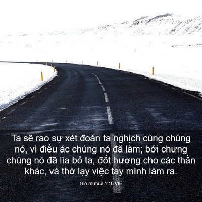 Picture 03 - Giê-rê-mi-a 1:16 VIE - Ta sẽ rao sự xét đoán ta nghịch cùng - Bible Verse Picture