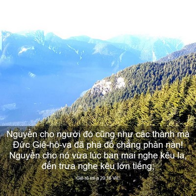 Picture 03 - Giê-rê-mi-a 20:16 VIE - Nguyền cho người đó cũng như các thành - Bible Verse Picture