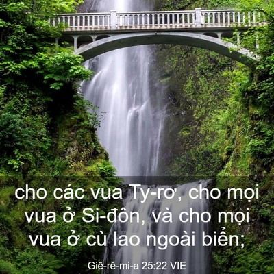 Picture 03 - Giê-rê-mi-a 25:22 VIE - cho các vua Ty-rơ, cho mọi vua ở Si-đôn, - Bible Verse Picture