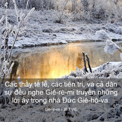 Picture 03 - Giê-rê-mi-a 26:7 VIE - Các thầy tế lễ, các tiên tri, và cả - Bible Verse Picture