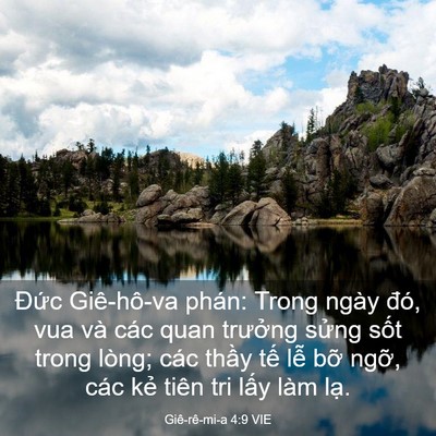 Picture 03 - Giê-rê-mi-a 4:9 VIE - Đức Giê-hô-va phán: Trong ngày đó, vua - Bible Verse Picture