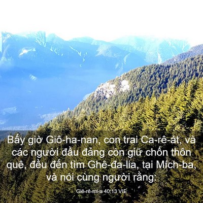 Picture 03 - Giê-rê-mi-a 40:13 VIE - Bấy giờ Giô-ha-nan, con trai Ca-rê-át, và - Bible Verse Picture
