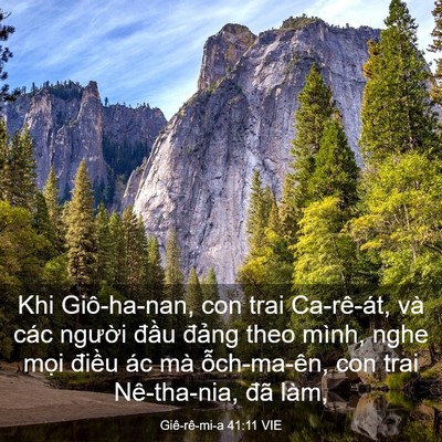 Picture 03 - Giê-rê-mi-a 41:11 VIE - Khi Giô-ha-nan, con trai Ca-rê-át, và các - Bible Verse Picture