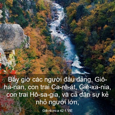 Picture 03 - Giê-rê-mi-a 42:1 VIE - Bấy giờ các người đầu đảng, - Bible Verse Picture