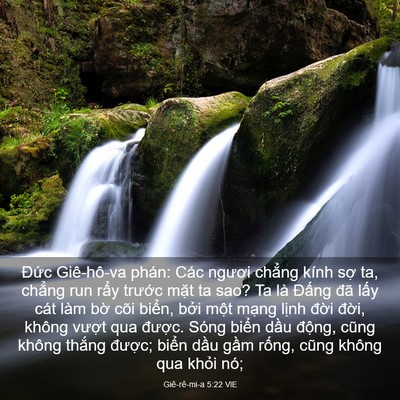 Picture 03 - Giê-rê-mi-a 5:22 VIE - Đức Giê-hô-va phán: Các ngươi chẳng - Bible Verse Picture