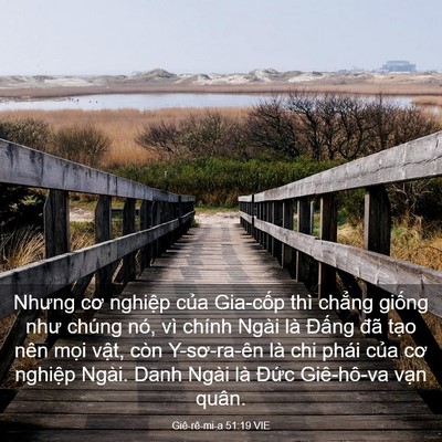 Picture 03 - Giê-rê-mi-a 51:19 VIE - Nhưng cơ nghiệp của Gia-cốp thì chẳng - Bible Verse Picture